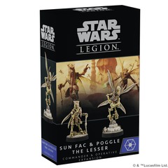 Star Wars Legion: Sun Fac and Poggle the Lesser Operative and Commander Expansion